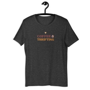 Coffee and Thrifting Unisex T-Shirt