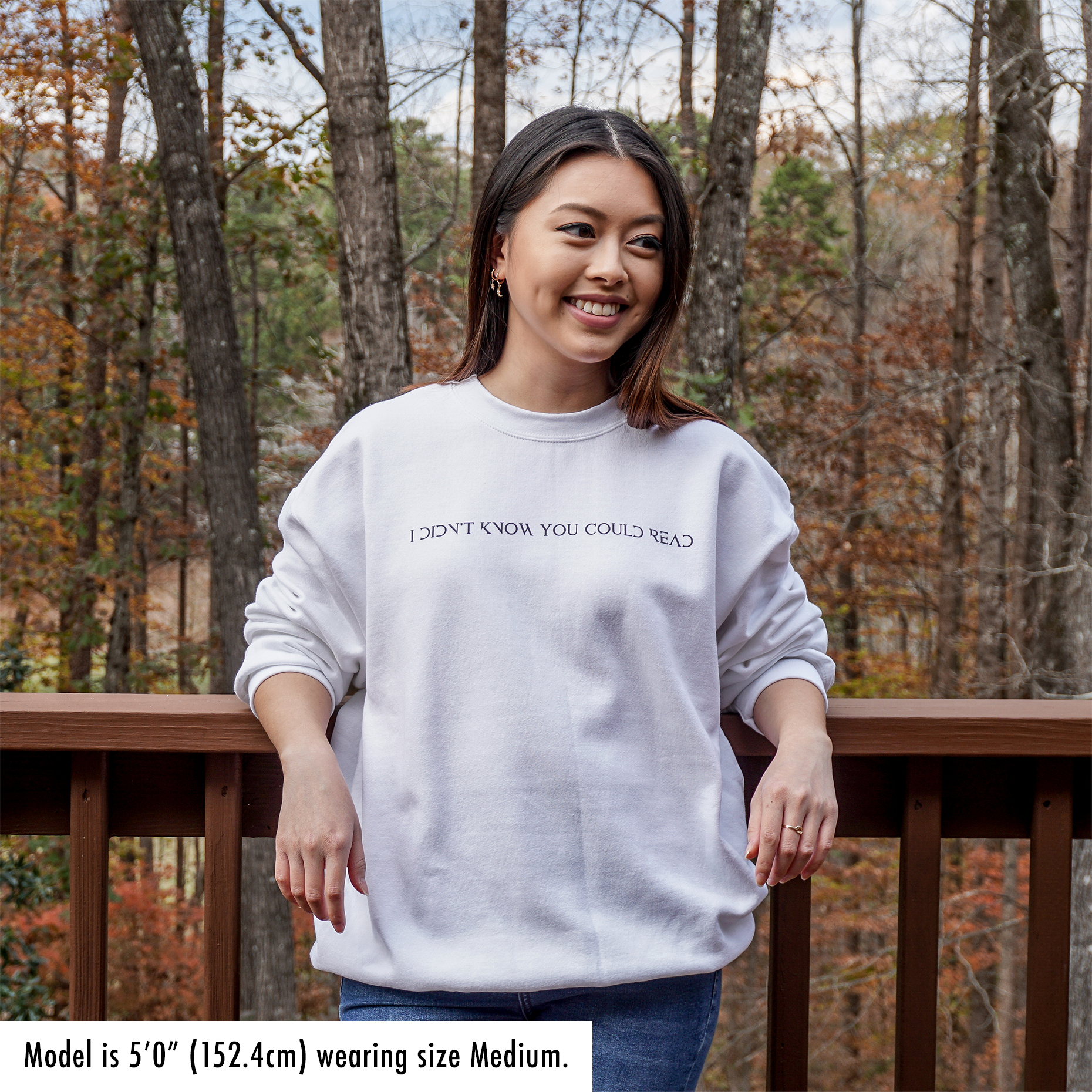 I Didn't Know You Could Read Unisex Sweatshirt