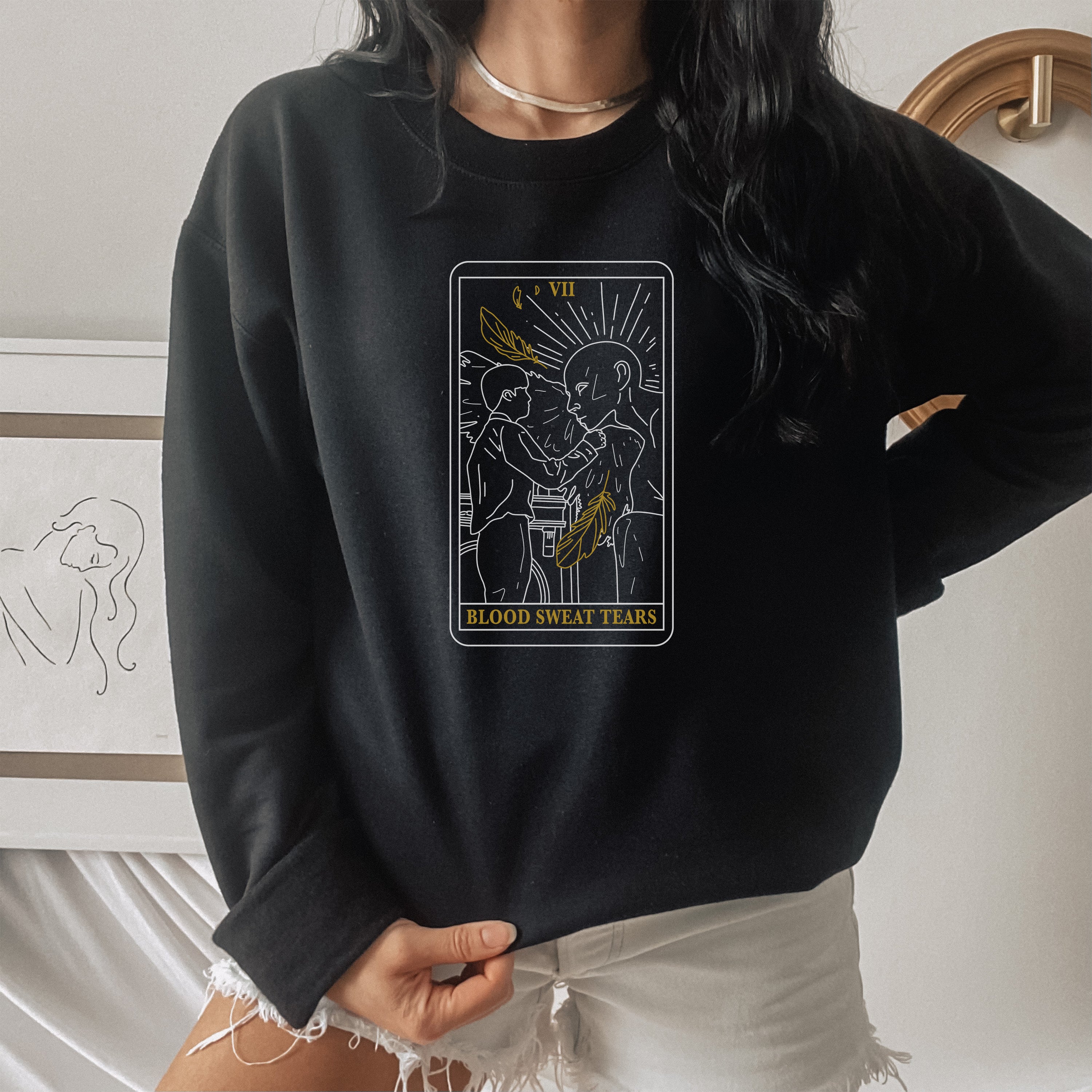 Blood Sweat Tears Unisex Sweatshirt