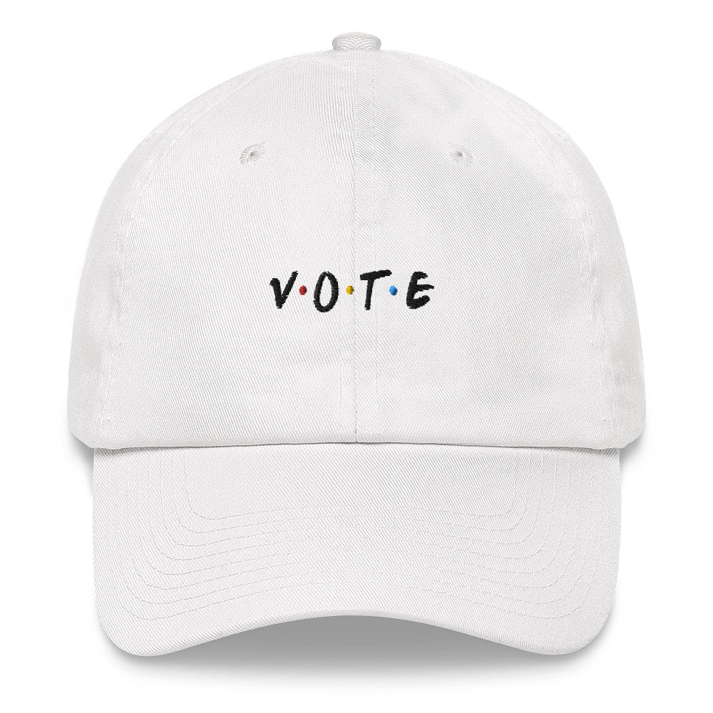 Vote Embroidered 90s Dad Hat