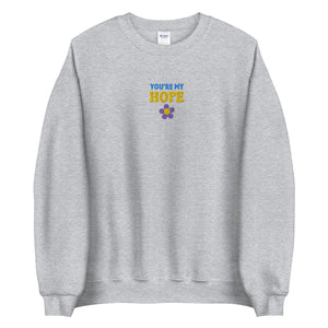 Embroidered Hope Unisex Sweatshirt