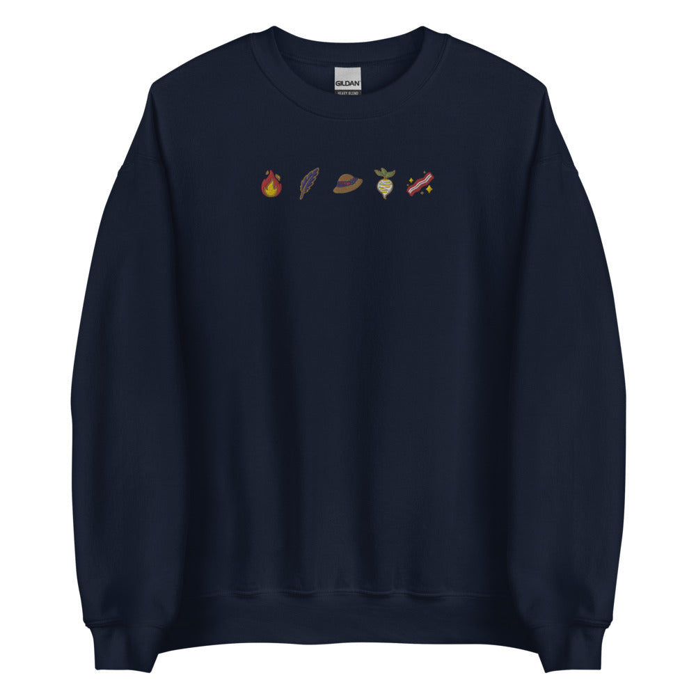 Howl Embroidered Unisex Sweatshirt