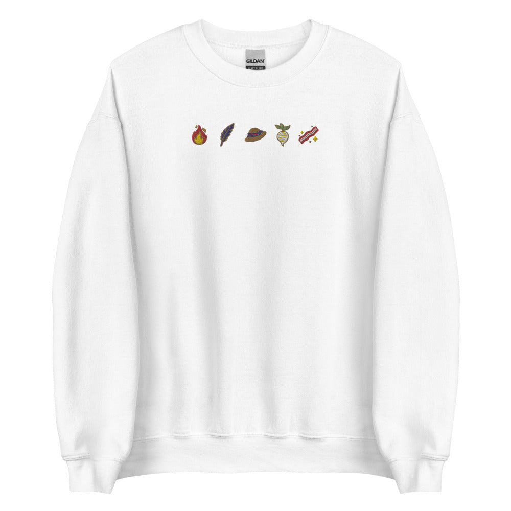 Howl Embroidered Unisex Sweatshirt