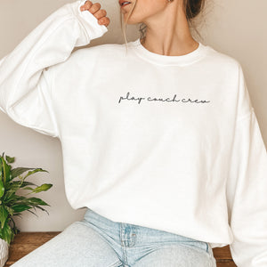 Play Couch Crew Unisex Sweatshirt