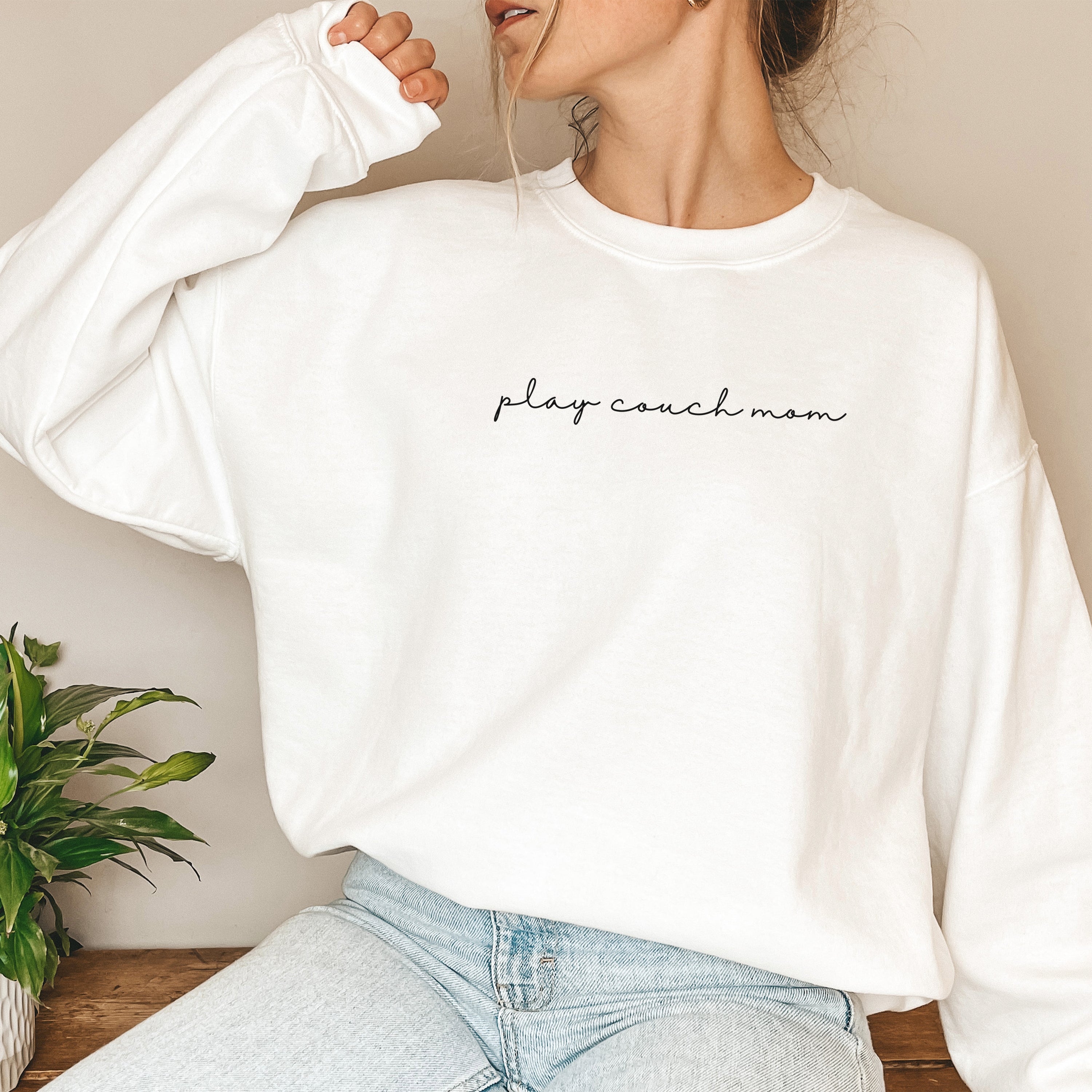 Play Couch Mom Unisex Sweatshirt