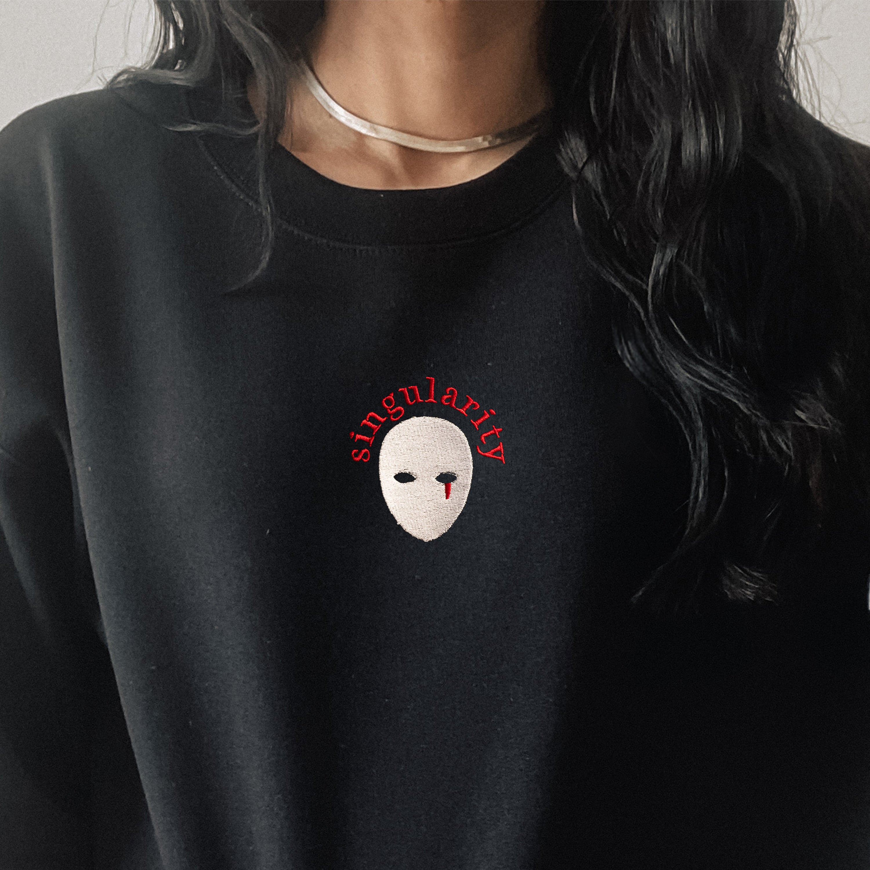 Embroidered Singularity Unisex Sweatshirt