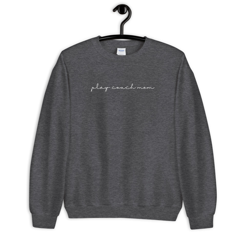 Play Couch Mom Unisex Sweatshirt