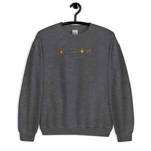 Howl Embroidered Unisex Sweatshirt