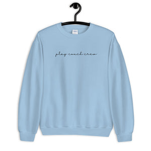 Play Couch Crew Unisex Sweatshirt