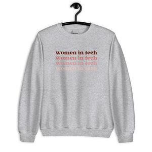 Women in Tech Unisex Sweatshirt