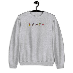 Howl Embroidered Unisex Sweatshirt