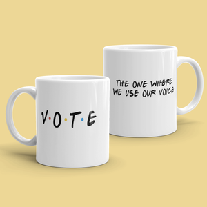 Vote 90s Mug